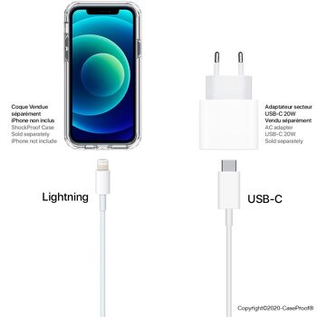 Céble USB-C vers Lightning (1 m) 4