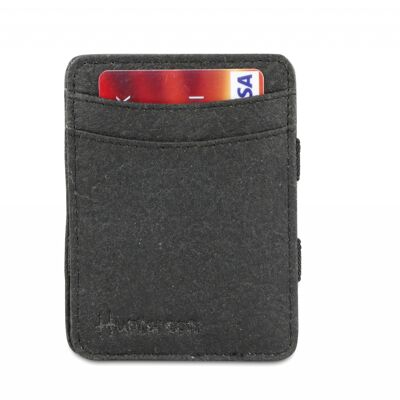 Vegan Charcoal Magic Wallet RFID