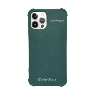 iPhone 12- 12 Pro - Coque Biodégradable Kaki Série  BIO