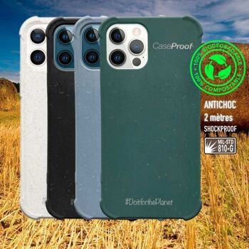 iPhone 11 -  Coque Biodégradable Kaki Série  BIO 4