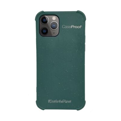 iPhone 11P - Coque Biodégradable Kaki Série  BIO