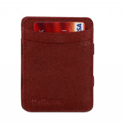 Vegan Mulberry Magic Coin Wallet RFID