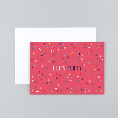 Geburtstagskarte Party Milo