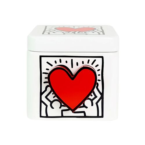 Lovebox Keith Haring  | Boîte à Amour connectée | Cadeau Amateur d'Art | Cadeau Couple, Noël, Anniversaire