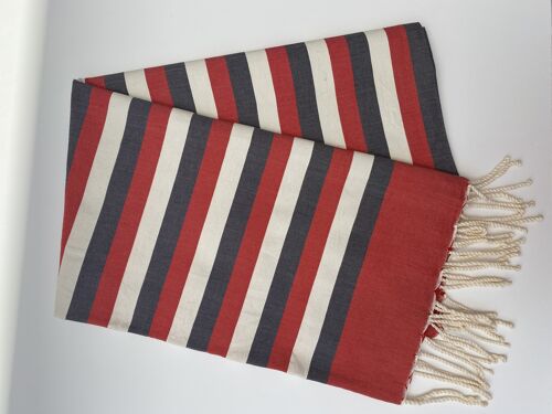 Fouta Sahara rouge