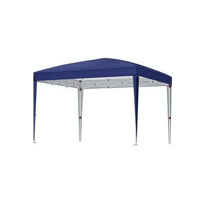 Gartenpavillon 3 x 3 m Gartenzelt blau