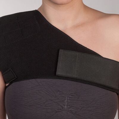 Shoulder bandage with magnet tourmaline