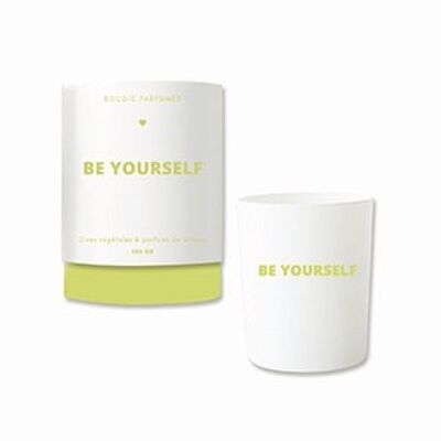Be yourself candle