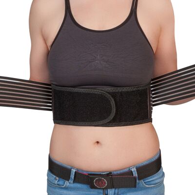 Lumbar bandage with magnet - tourmaline