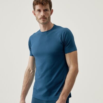 T-Shirt Otawa Sea Blue - Born Living Yoga