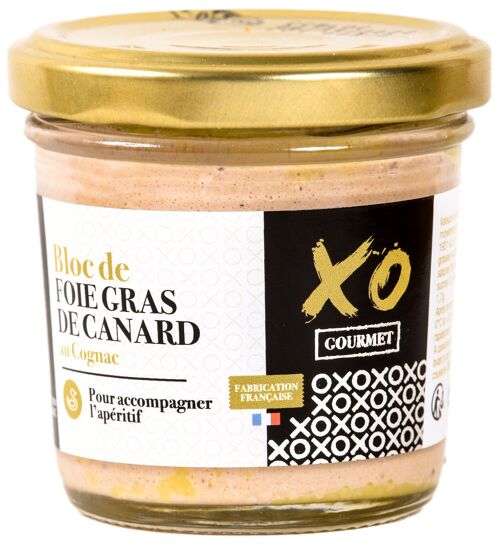 Bloc de foie gras de canard au cognac XO