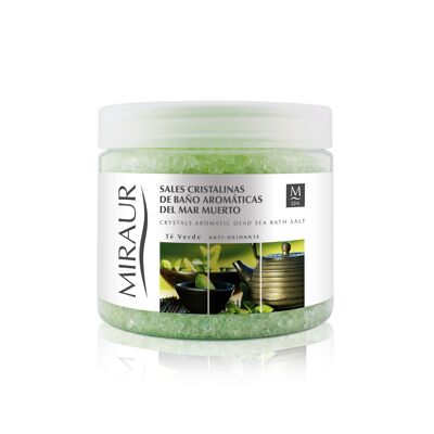 Concentrated Aromatic Crystalline Salts from the Dead Sea Green Tea