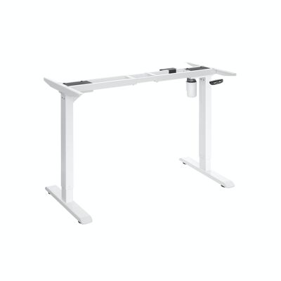 Höhenverstellbares Tischgestell, weiß