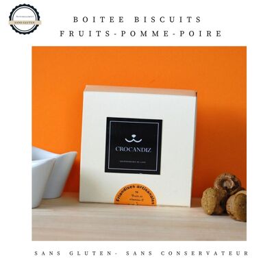 Boite biscuits aux fruits