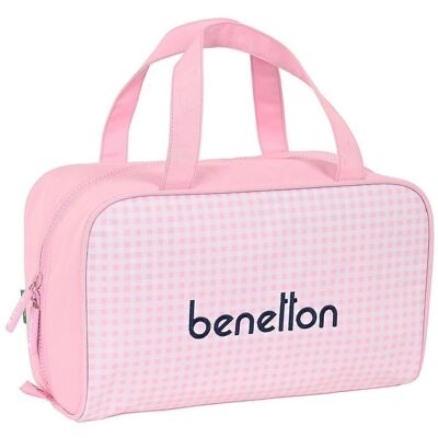 Benetton vichy Neceser 31x14x19