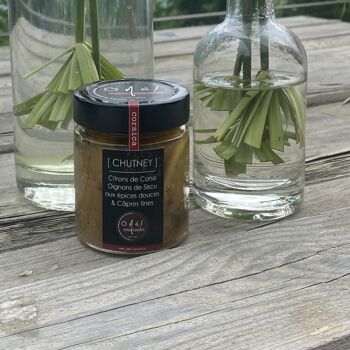 CHUTNEY CITRONS CORSES & OIGNON DE SISCU