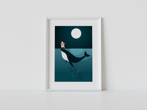 Affiche Baleine&ours
