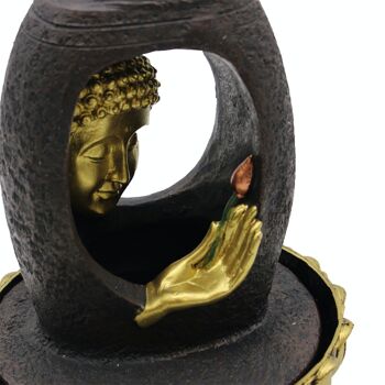 WaterF-04 - Jeu d'eau de table - 30 cm - Golden Buddha & Vitarka Mudra - Vendu en 1x unité/s par extérieur 6