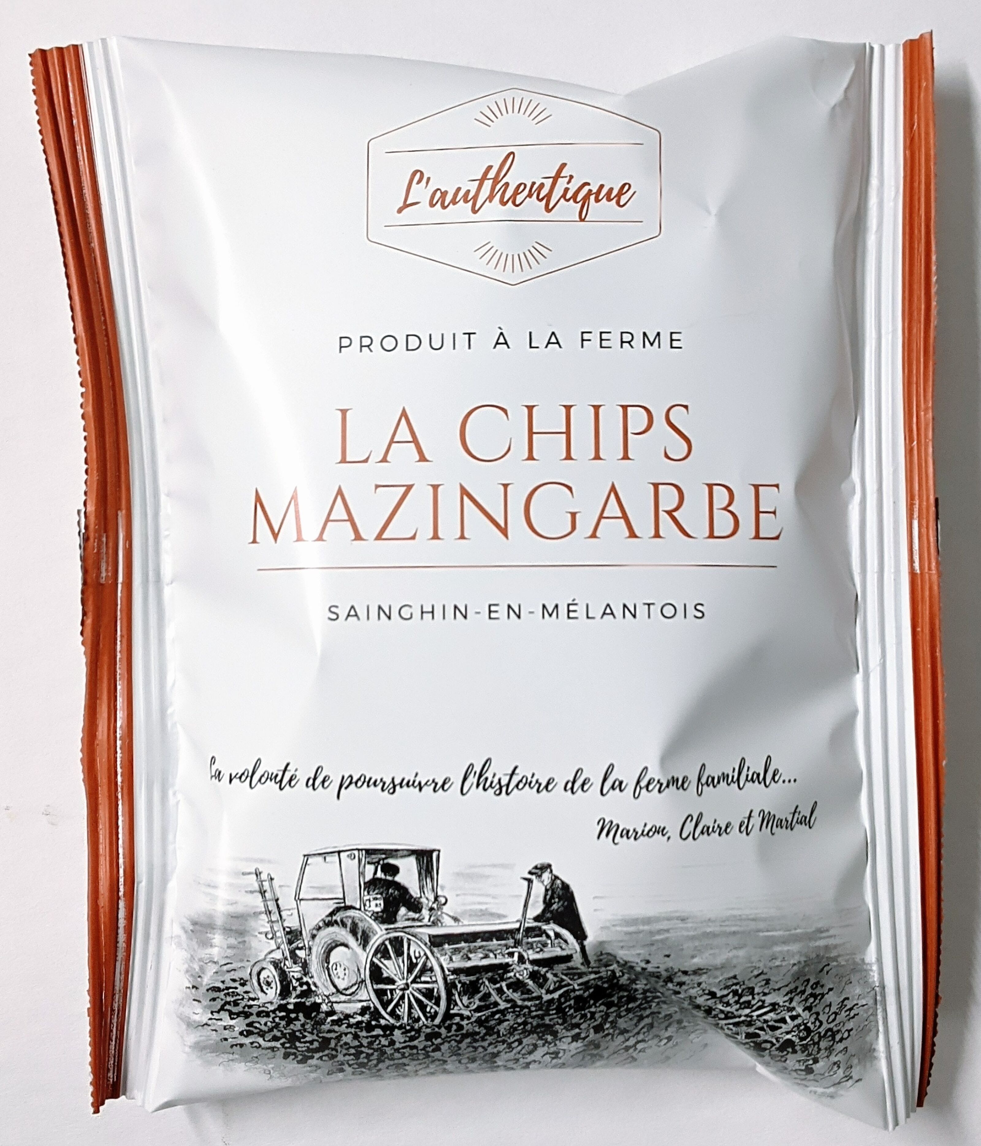 Achat La Chips Mazingarbe format individuel- Chips fermière - L'authentique  en gros