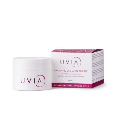 CREMA VISO RIGENERANTE UVIA Pro-Age 50 ml -1,60 fl oz.