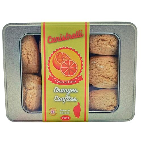 Canistrelli Oranges Confites - 300 grs