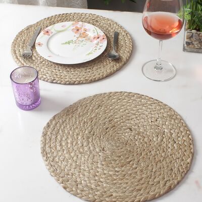 Breaded Jute Table Placemat
