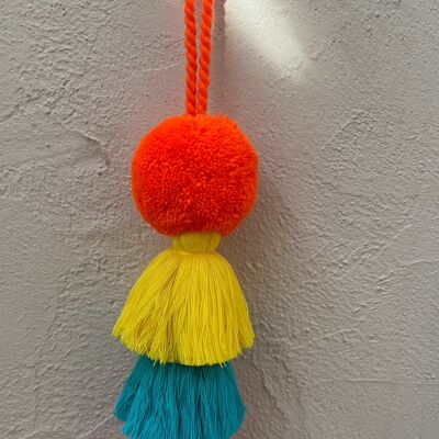 Pom Pom Trio Nappa Swag, 7cm Fiesta