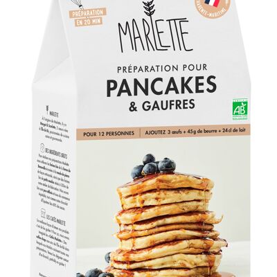 Preparation for organic cakes: Pancakes & Waffles - Large format! 600g