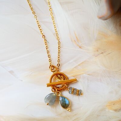 collar Isha labradorita