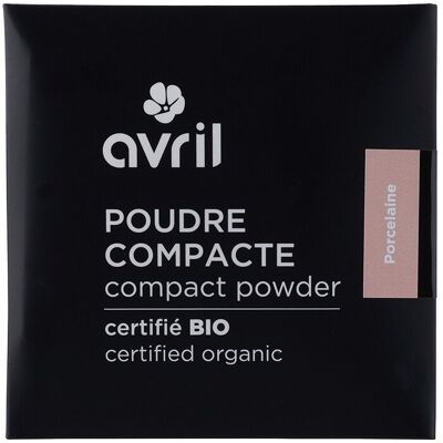 Certified organic Porcelain compact powder refill