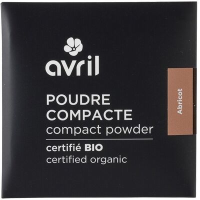 Compact powder refill Apricot Certified organic