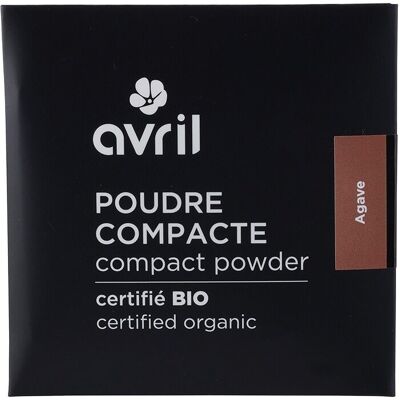 Certified organic Agave compact powder refill