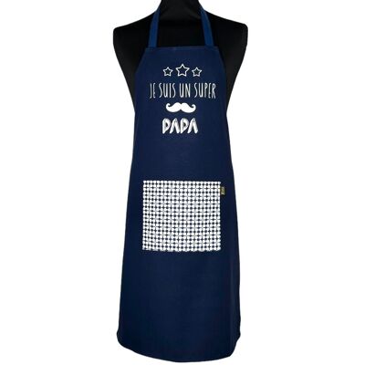 Apron, "I'm a great dad" navy