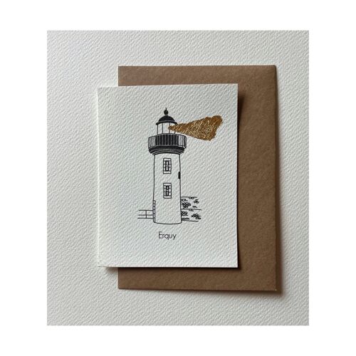 Carte postale Phare Erquy