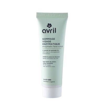 Exfoliante facial enzimático 50ml - Certificado orgánico