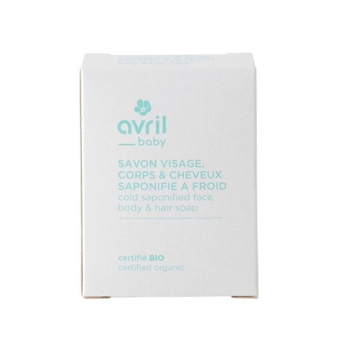 Kaltverfahrenseife für Gesicht, Körper und Babyhaare, 100 g – aus kontrolliert biologischem Anbau