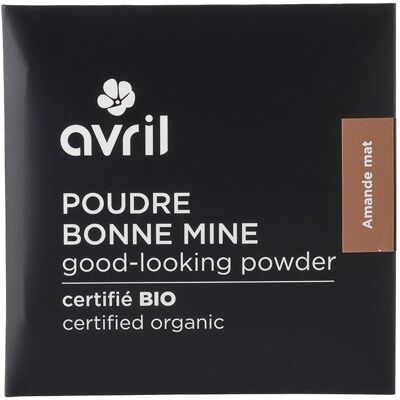 Matte Almond healthy glow powder refill Certified organic
