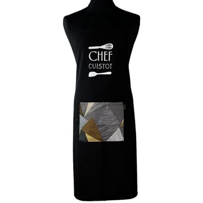 Apron, "Chef chef" black