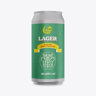 4.8% British Lager - Ridgeside Lager