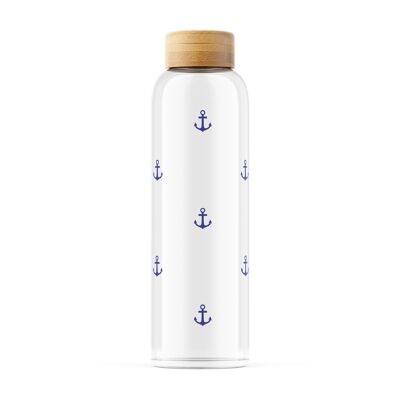 Glass drinking bottle - “Nordic by nature” 0.6l by BELAMY