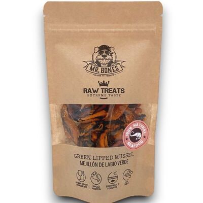 Raw Treats Green Lipped Mussel – Natural Snack for Dogs and Cats