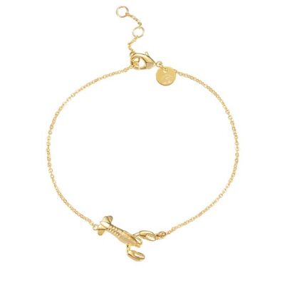Girard the Lobster 9 carat gold bracelet