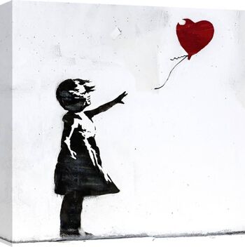 Peinture sur toile de Banksy : Anonyme (attribué à Banksy), Great Eastern Street, Shoreditch 1