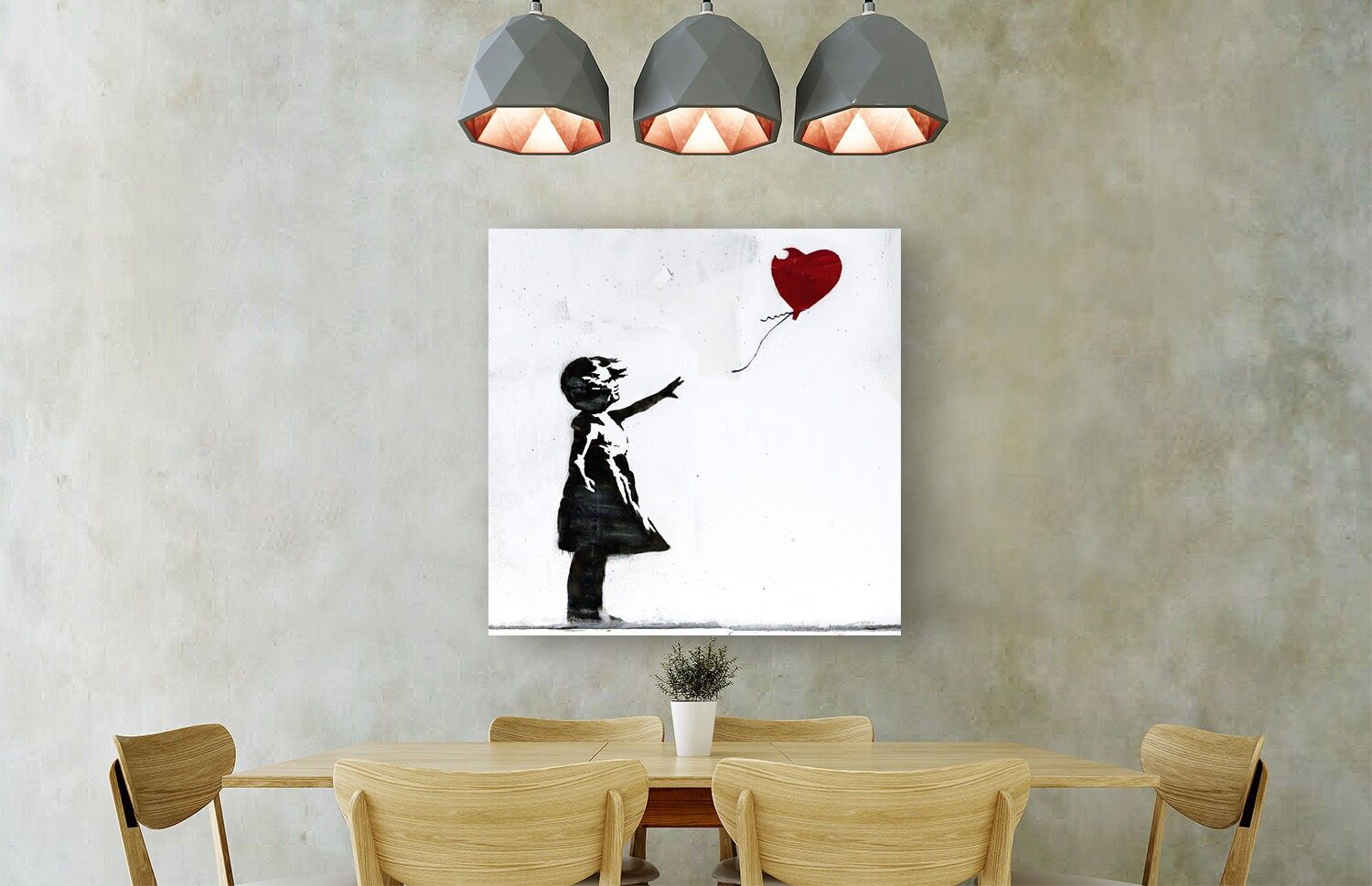 Quadro Banksy su tela: Anonimo (attribuito a Banksy), Great Eastern Street, Shoreditch