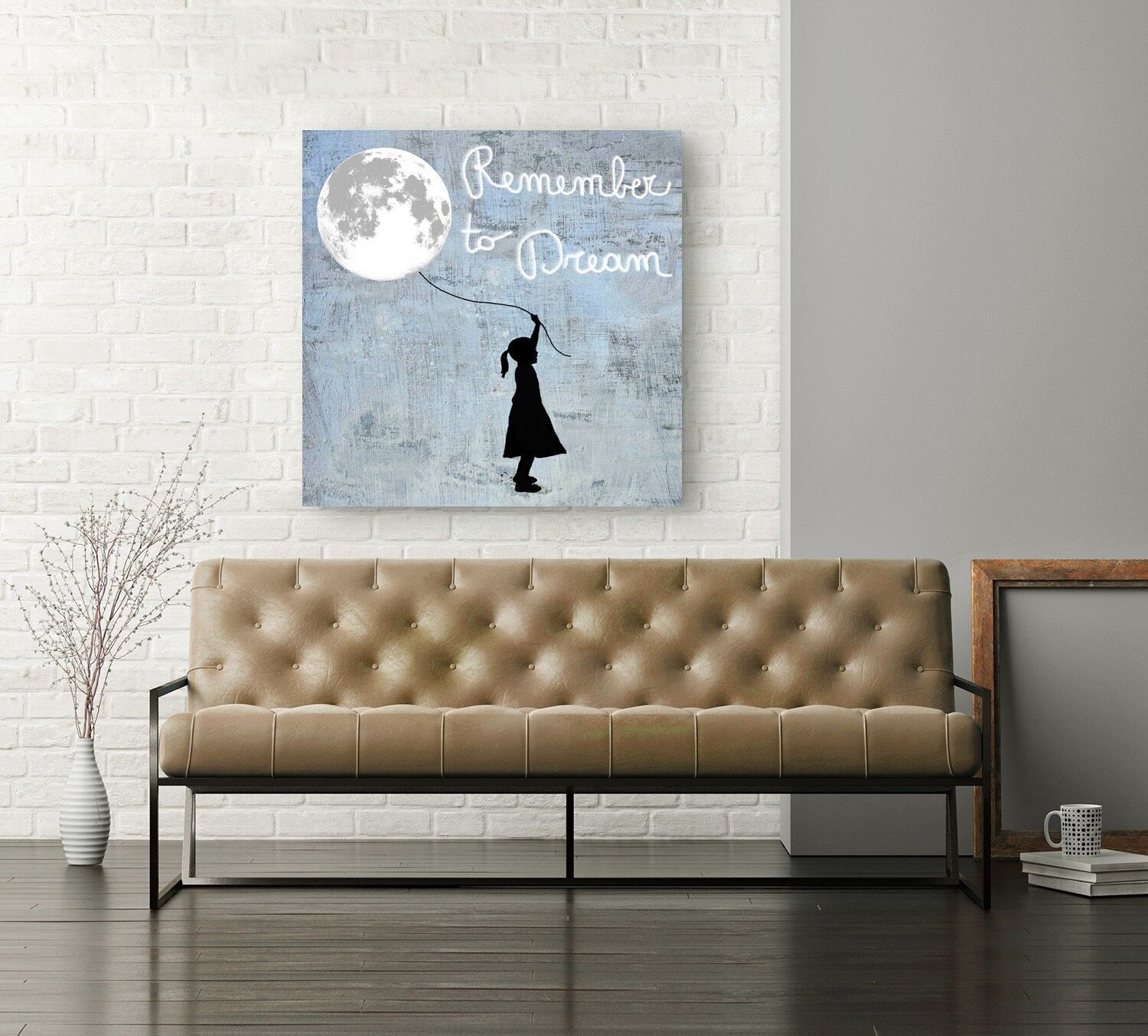 Quadro Street Art, stampa su tela: Masterfunk Collective, Remember to Dream (graffiti)