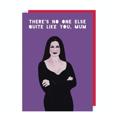 Morticia Mother's Day Card Pack of 6