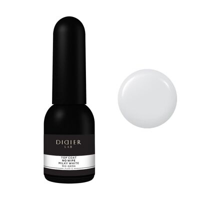 Top Coat No Wipe Didier Lab Blanco Lechoso 10ml