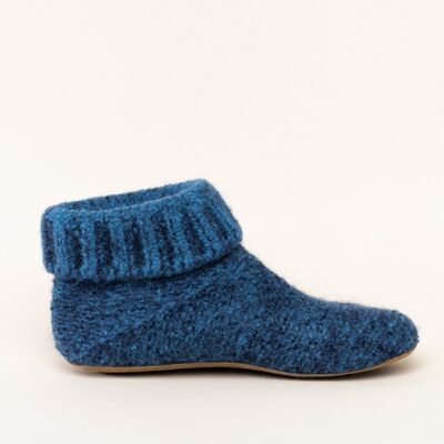 Knit Boots blue 36-42