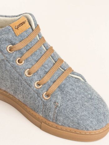 Gottstein Sneaker Wool Walker 103 gris 36-42 6