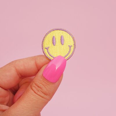 Mini-Smiley-Emoji-Aufnäher zum Aufbügeln